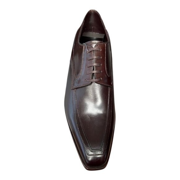 CALZOLERIA ZENOBI LACED SHOES OXFORDS EU ITALIAN MENS DRESS SHOES NEW IN BOX main image 7